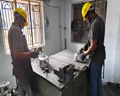 fettling-area